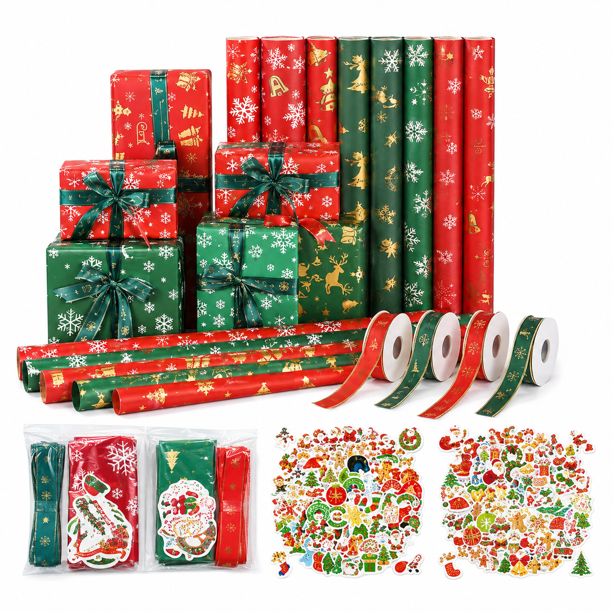 Christmas Gift Wrapping Set Montessori Nation