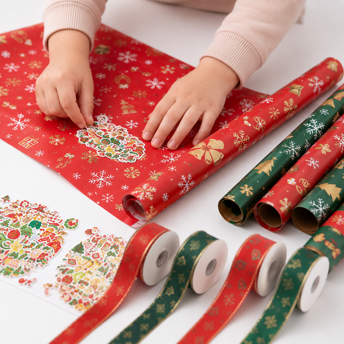 Christmas Gift Wrapping Set Montessori Nation