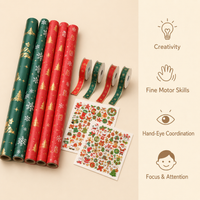 Christmas Gift Wrapping Set Montessori Nation