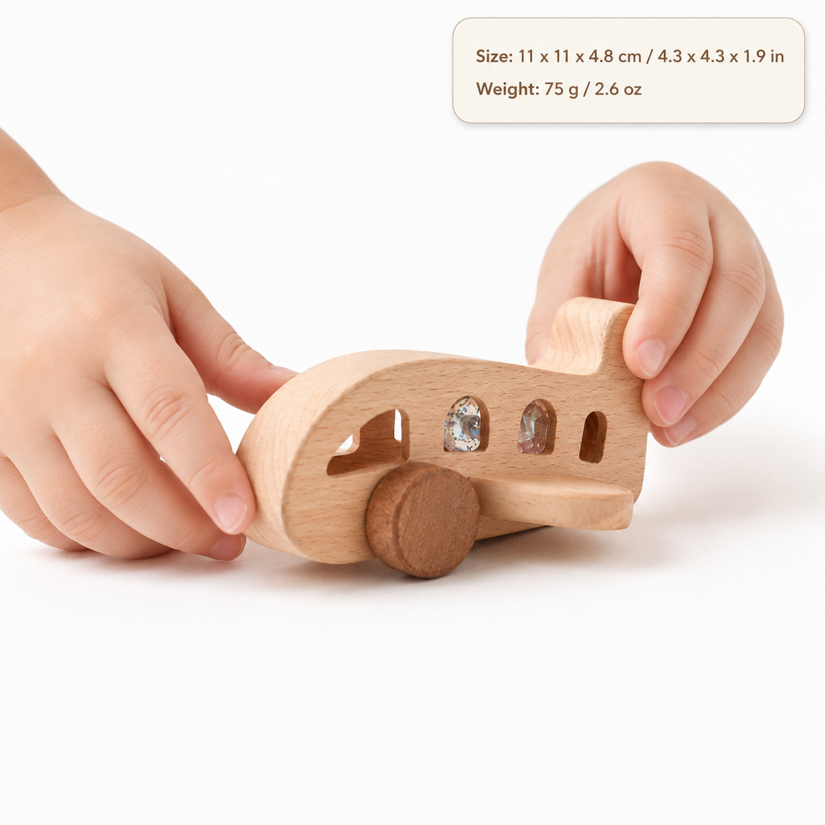 Montessori Airplane Push Toy Montessori Nation