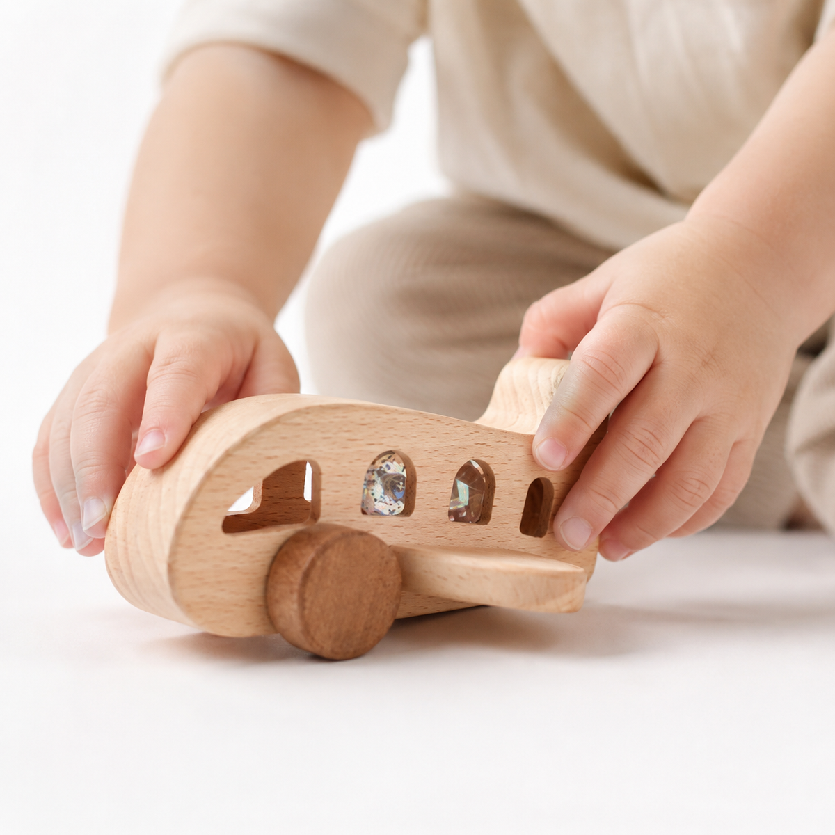 Montessori Airplane Push Toy Montessori Nation