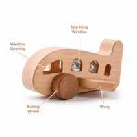 Montessori Airplane Push Toy Montessori Nation