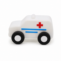 Montessori Ambulance Teether Toy Montessori Nation