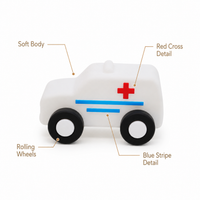 Montessori Ambulance Teether Toy Montessori Nation
