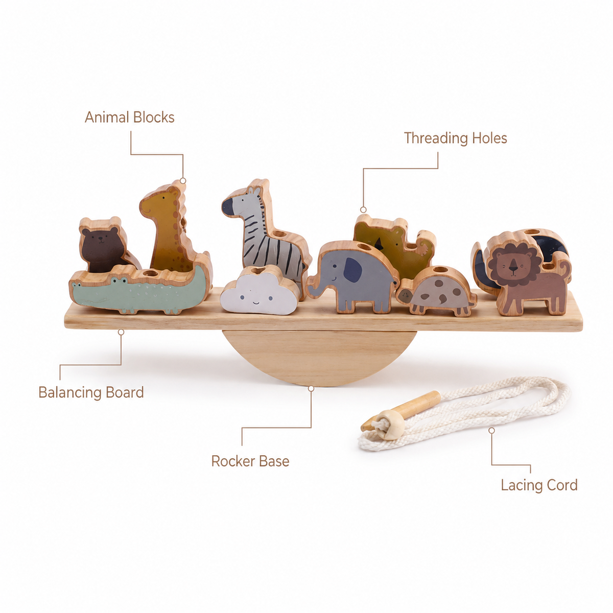 Montessori Animal Balance Toy Montessori Nation