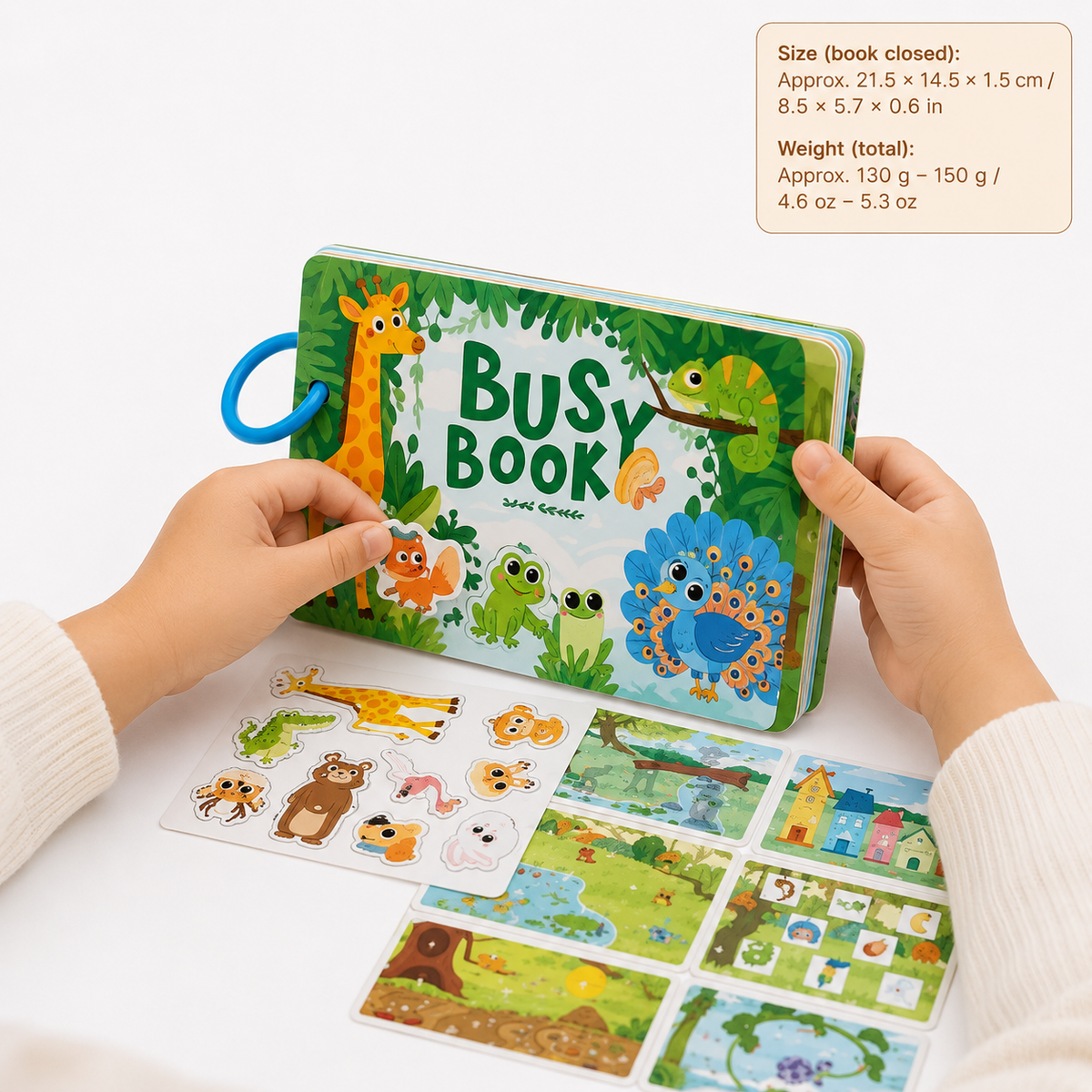 Montessori Animal Busy Book Montessori Nation