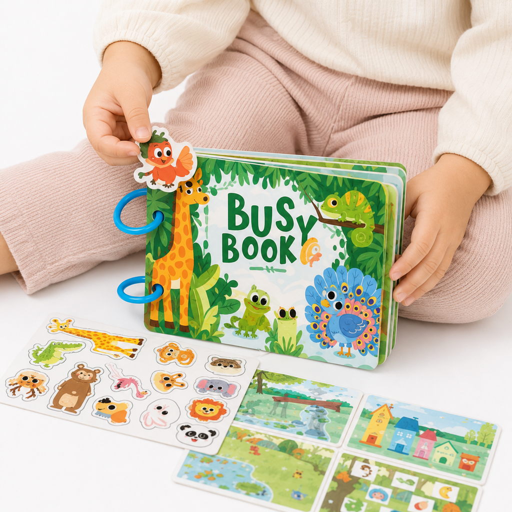 Montessori Animal Busy Book Montessori Nation