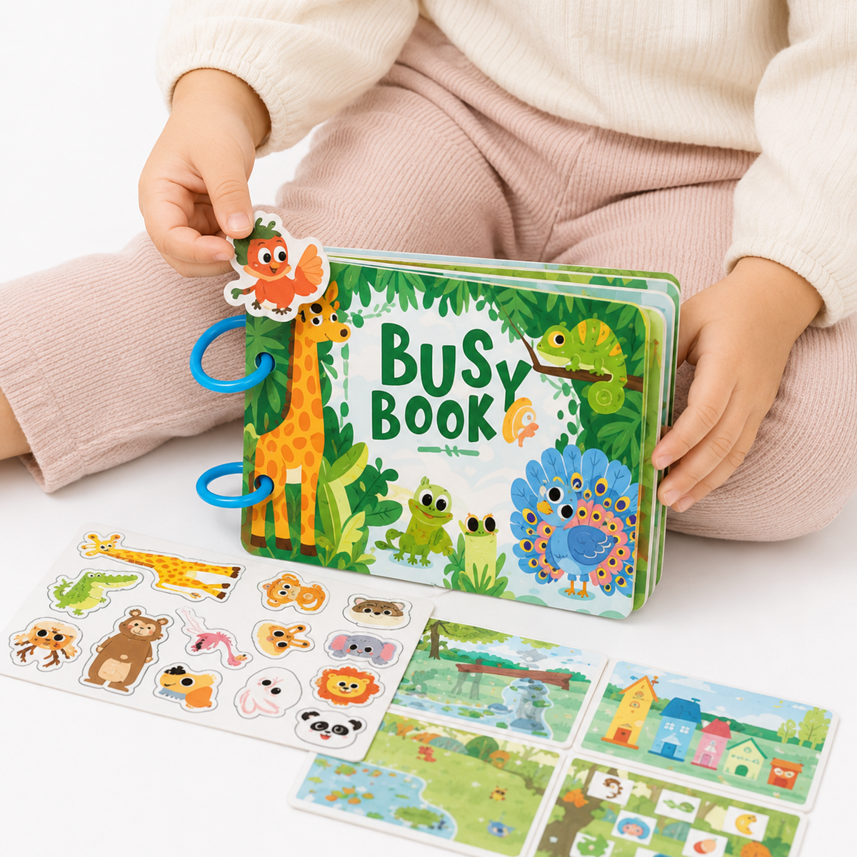 Montessori Animal Busy Book Montessori Nation
