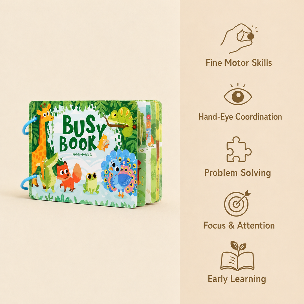 Montessori Animal Busy Book Montessori Nation