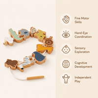 Montessori Animal Lacing Toy Montessori Nation