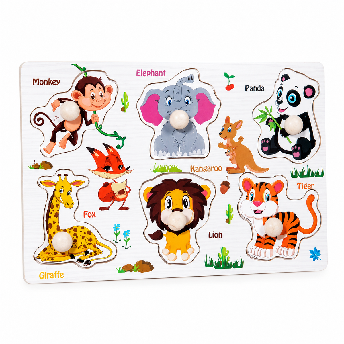 Montessori Animal Peg Puzzle Montessori Nation
