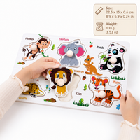 Montessori Animal Peg Puzzle Montessori Nation