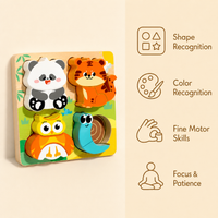 Montessori Animal Shape Puzzle Montessori Nation