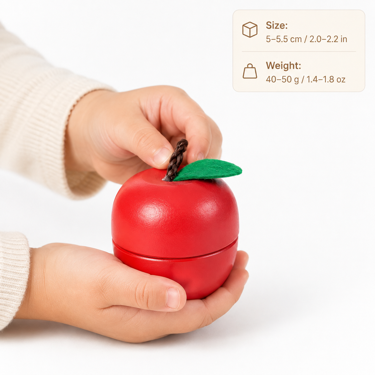 Montessori Apple Cutting Toy Montessori Nation