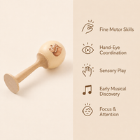 Montessori Baby Rattle Montessori Nation