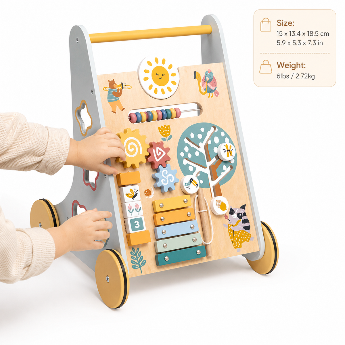 Montessori Baby Walker Activity Center Montessori Nation