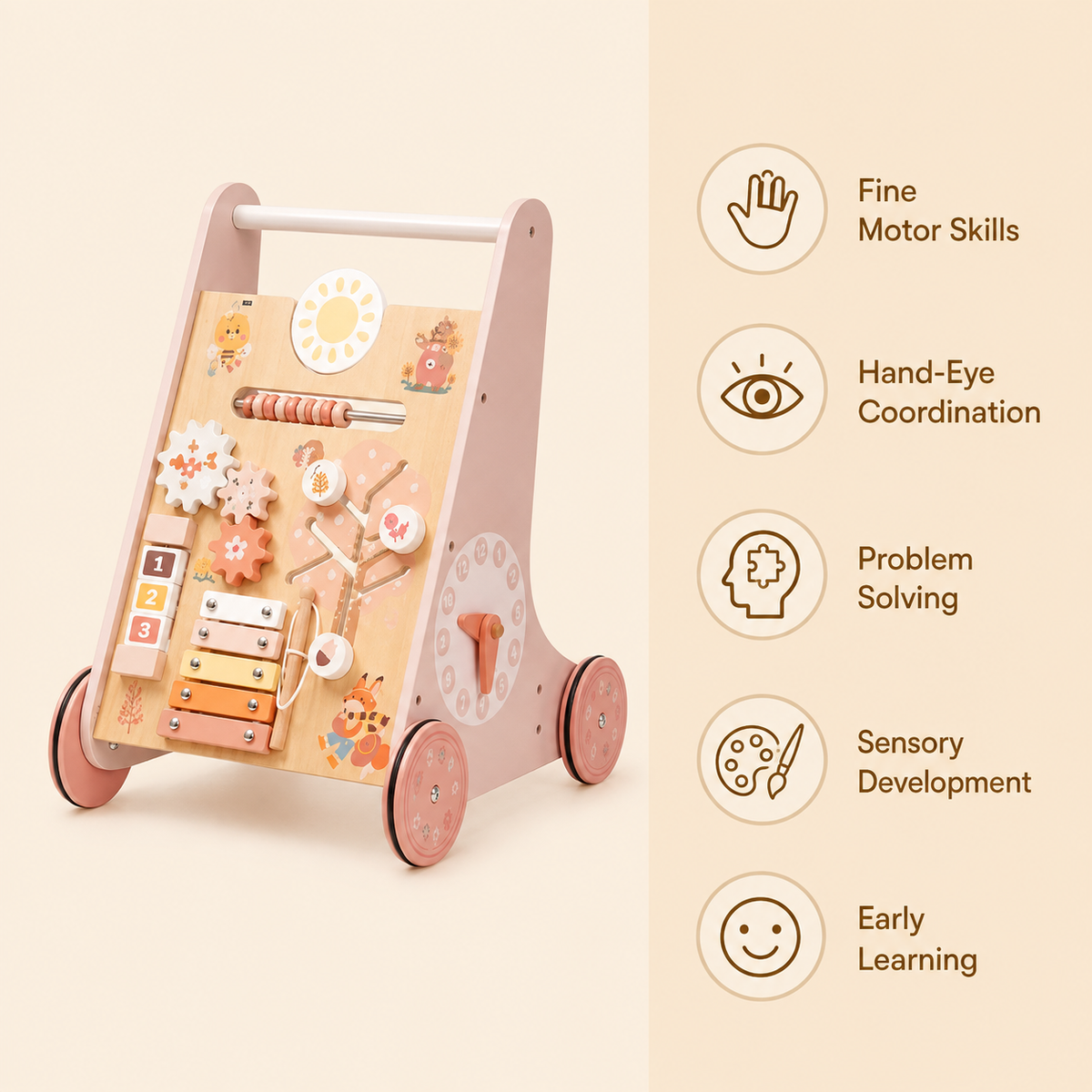 Montessori Baby Walker Activity Center Montessori Nation