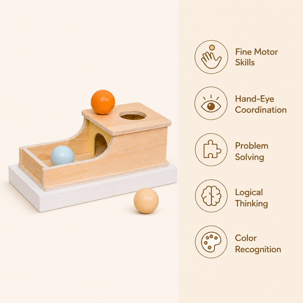 Montessori Ball Drop Box Montessori Nation