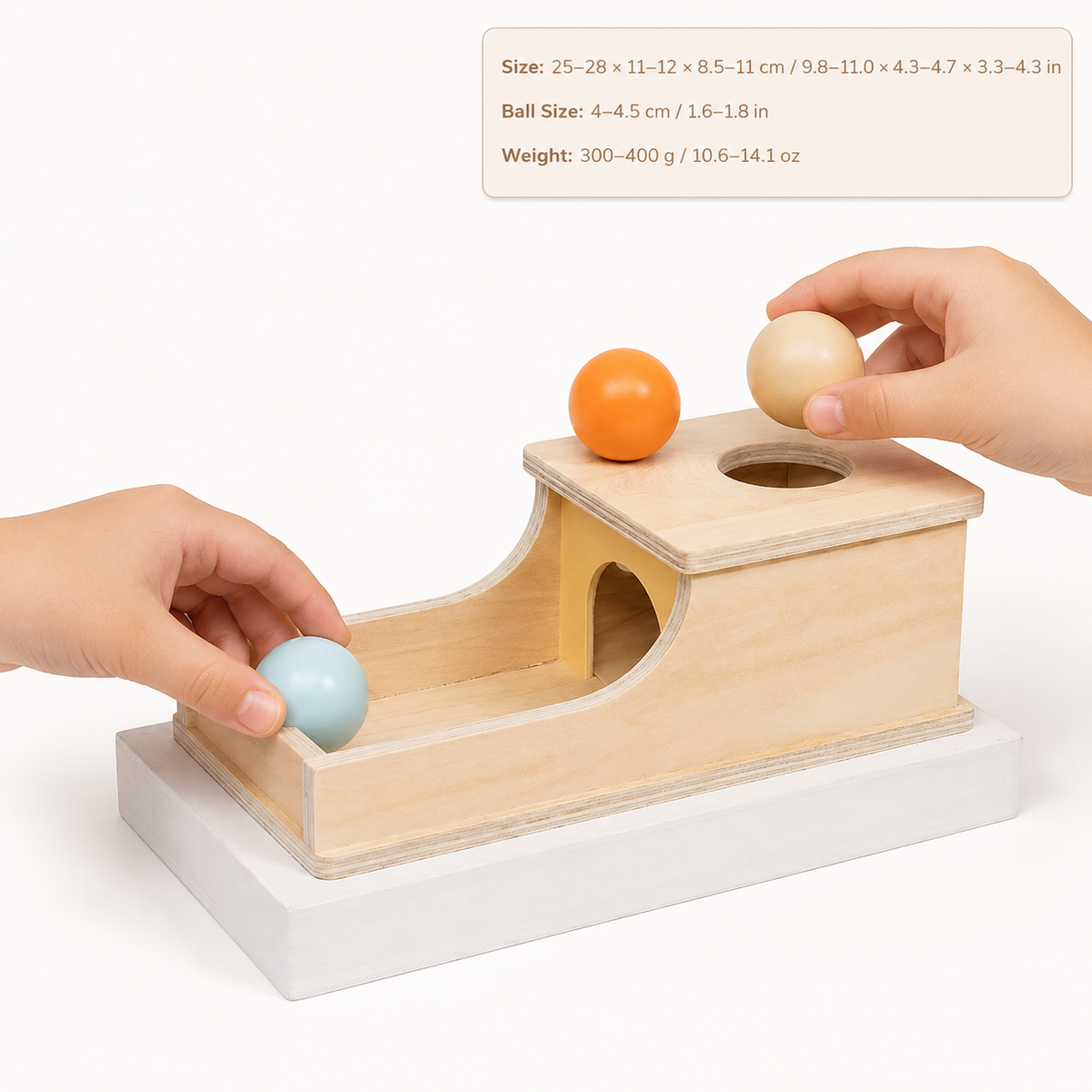 Montessori Ball Drop Box Montessori Nation