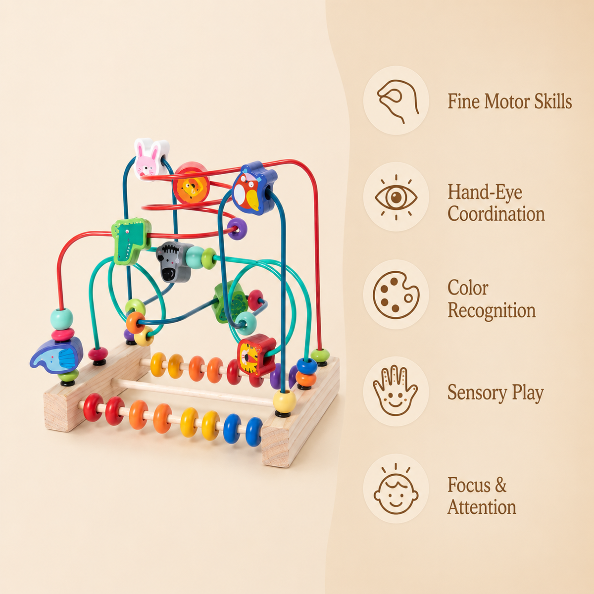Montessori Bead Maze Abacus Montessori Nation