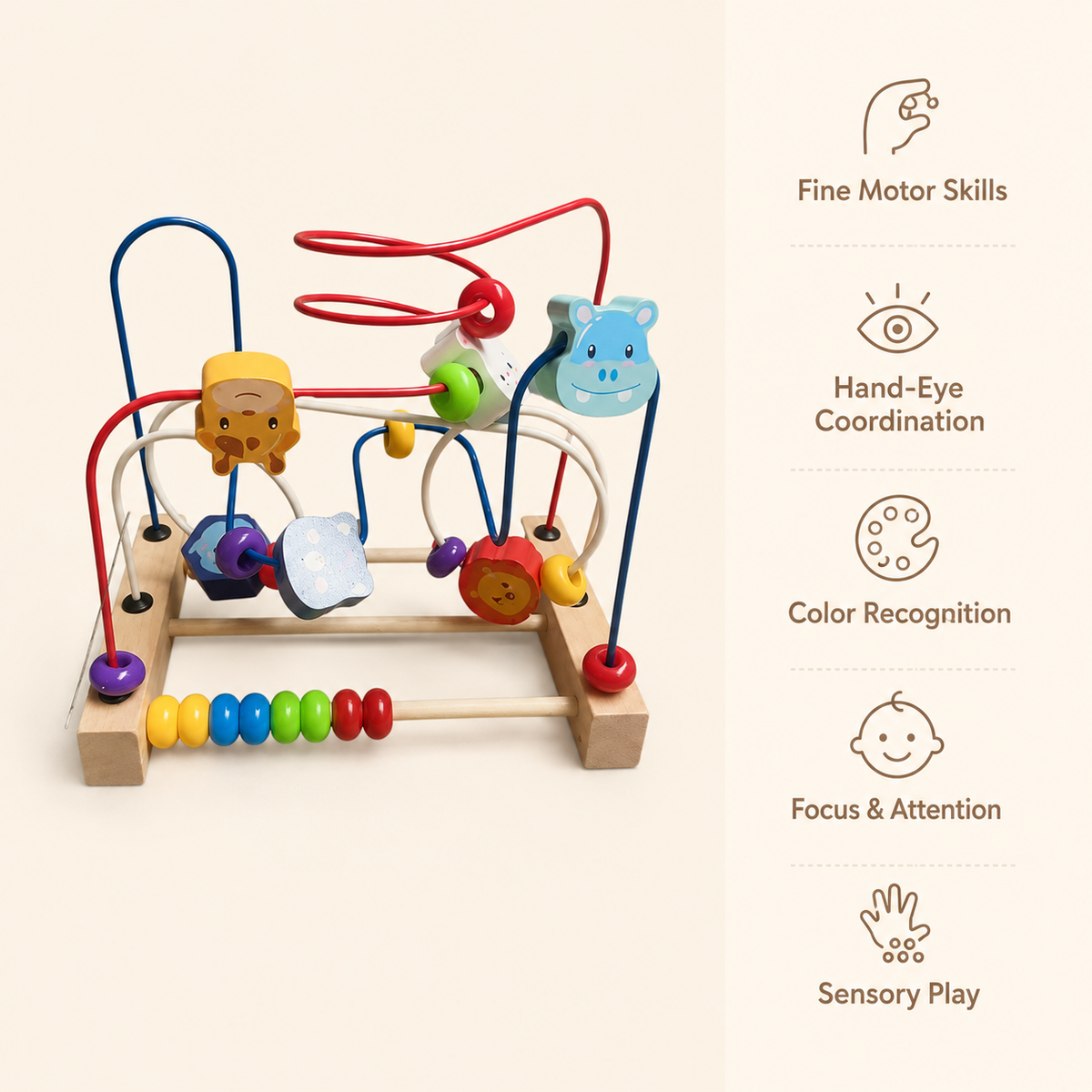 Montessori Bead Maze Abacus Montessori Nation