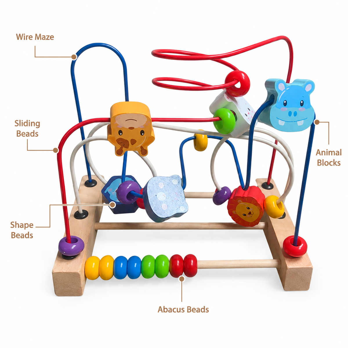 Montessori Bead Maze Abacus Montessori Nation