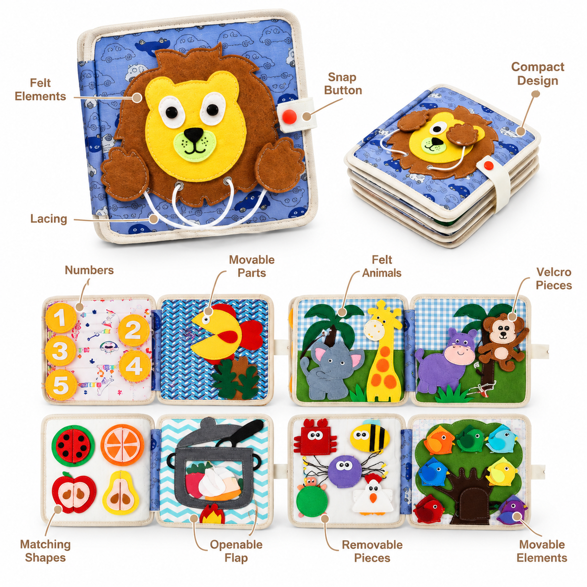 Montessori Busy Book Montessori Nation