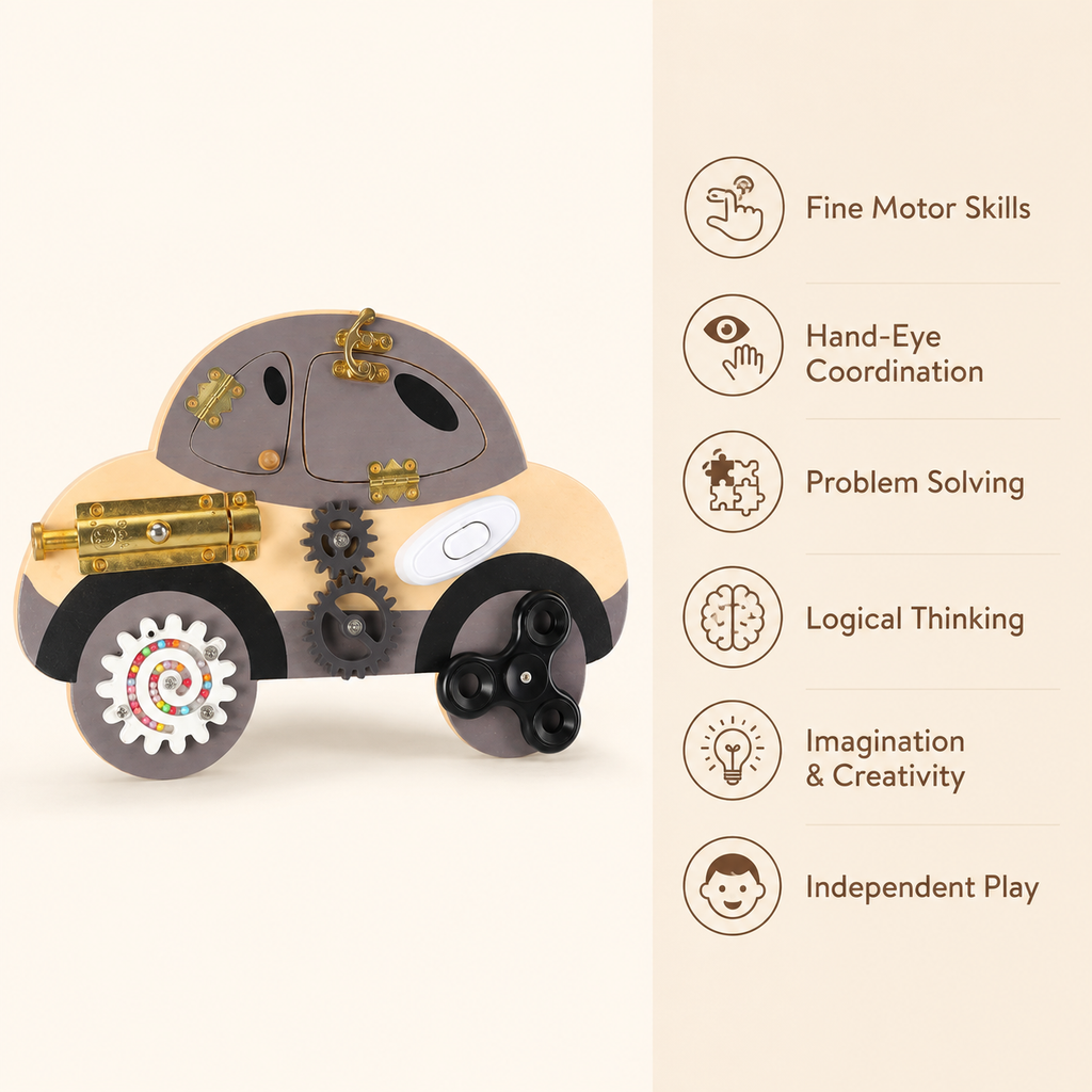 Montessori Car Busy Board Montessori Nation