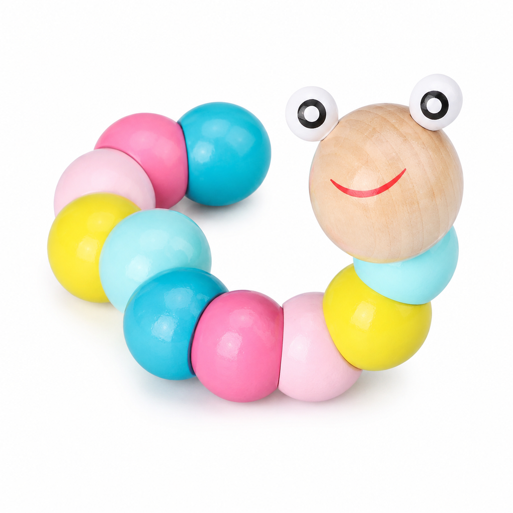 Montessori Caterpillar Bead Toy Montessori Nation