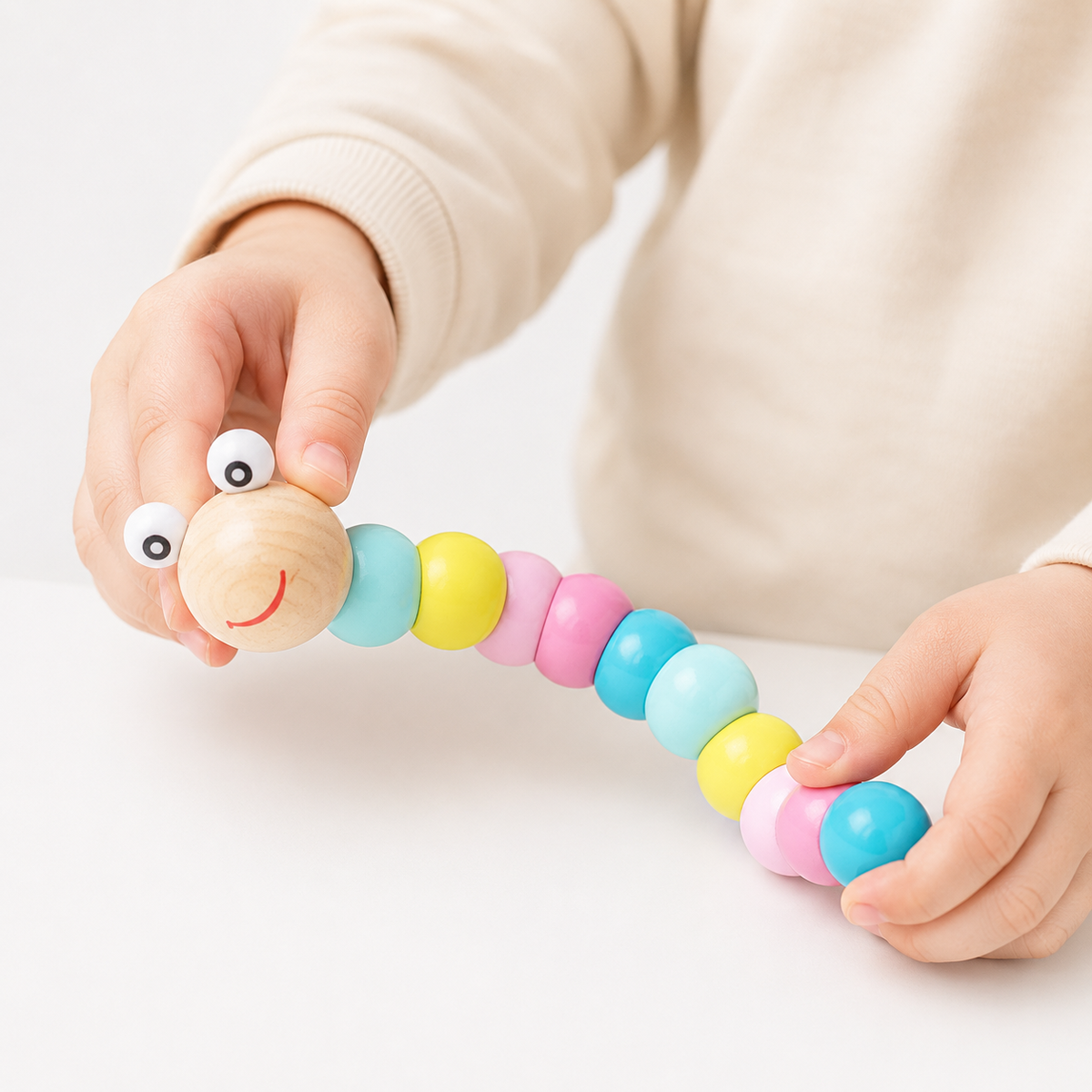 Montessori Caterpillar Fidget Toy Montessori Nation