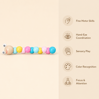 Montessori Caterpillar Fidget Toy Montessori Nation