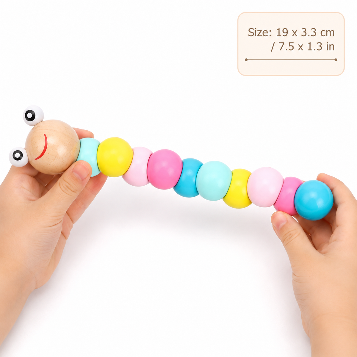 Montessori Caterpillar Fidget Toy Montessori Nation