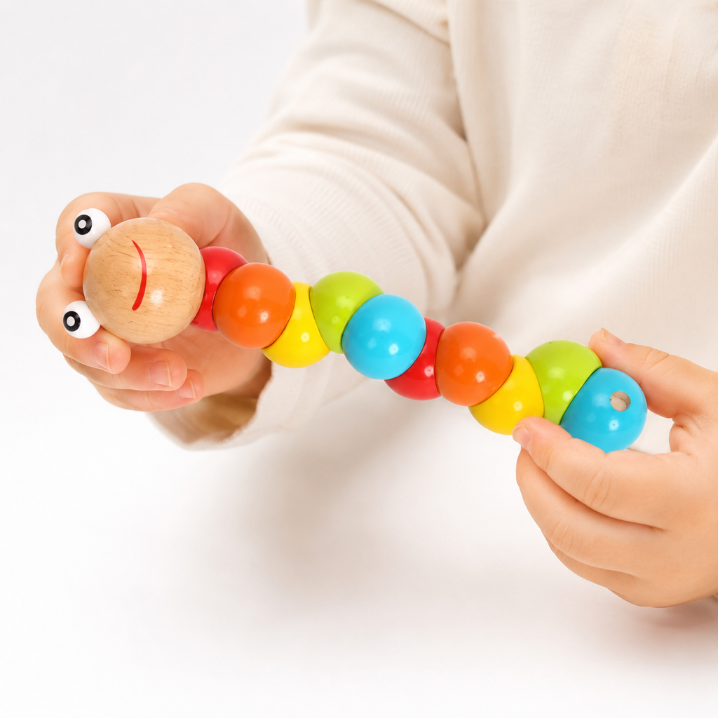 Montessori Caterpillar Fidget Toy Montessori Nation