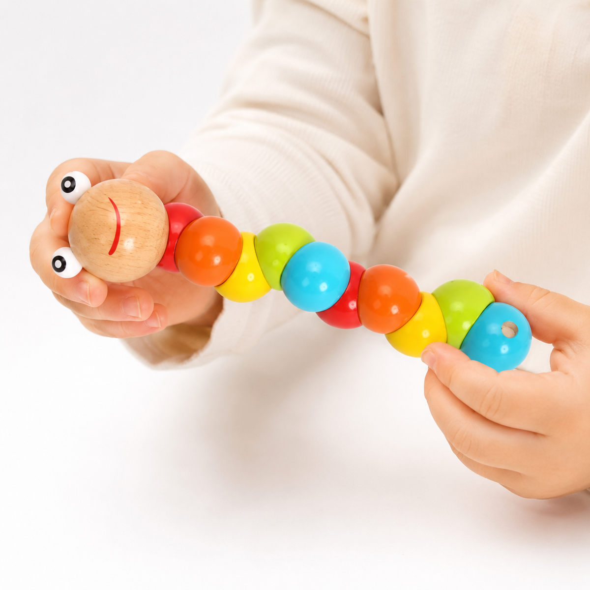 Montessori Caterpillar Fidget Toy Montessori Nation