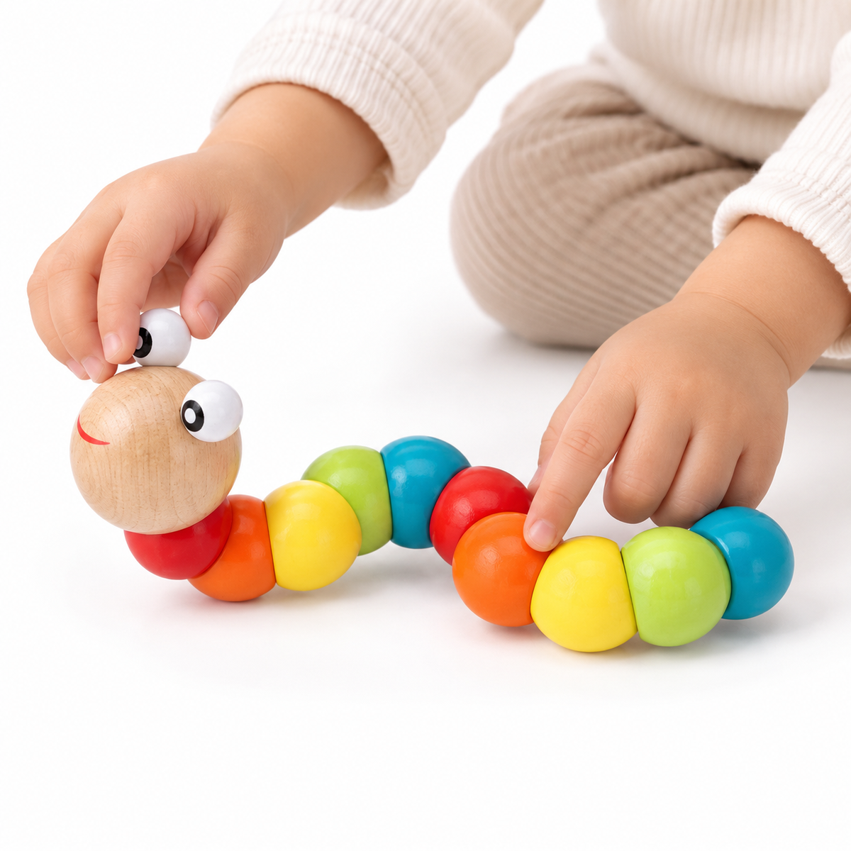 Montessori Caterpillar Twist Toy Montessori Nation