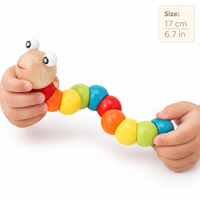 Montessori Caterpillar Twist Toy Montessori Nation