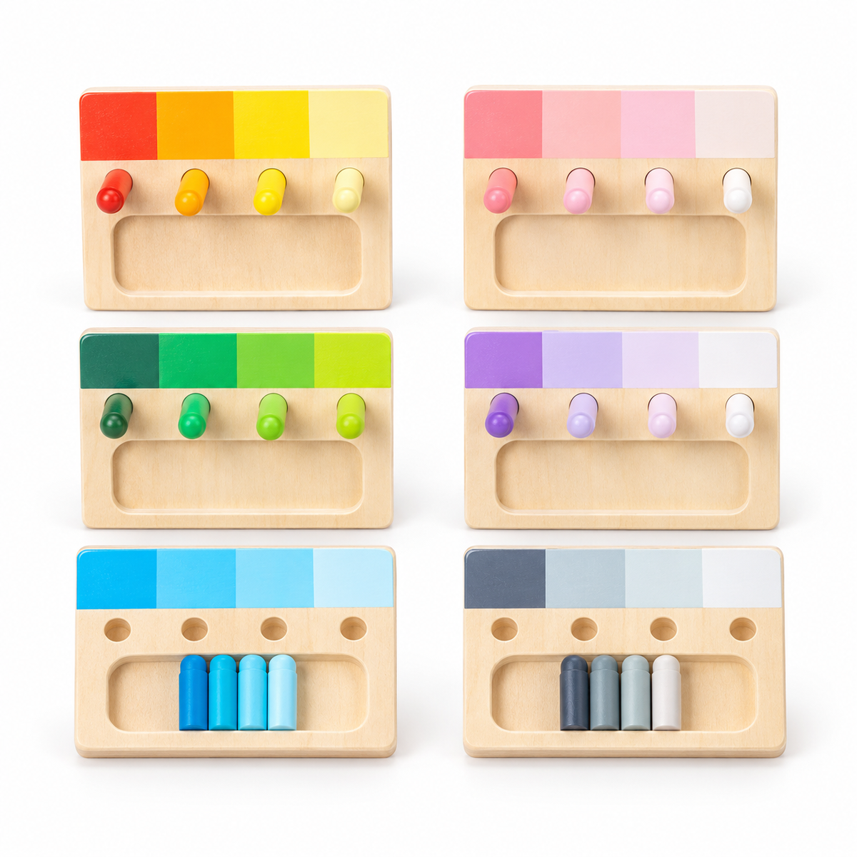 Montessori Color Matching Board Montessori Nation