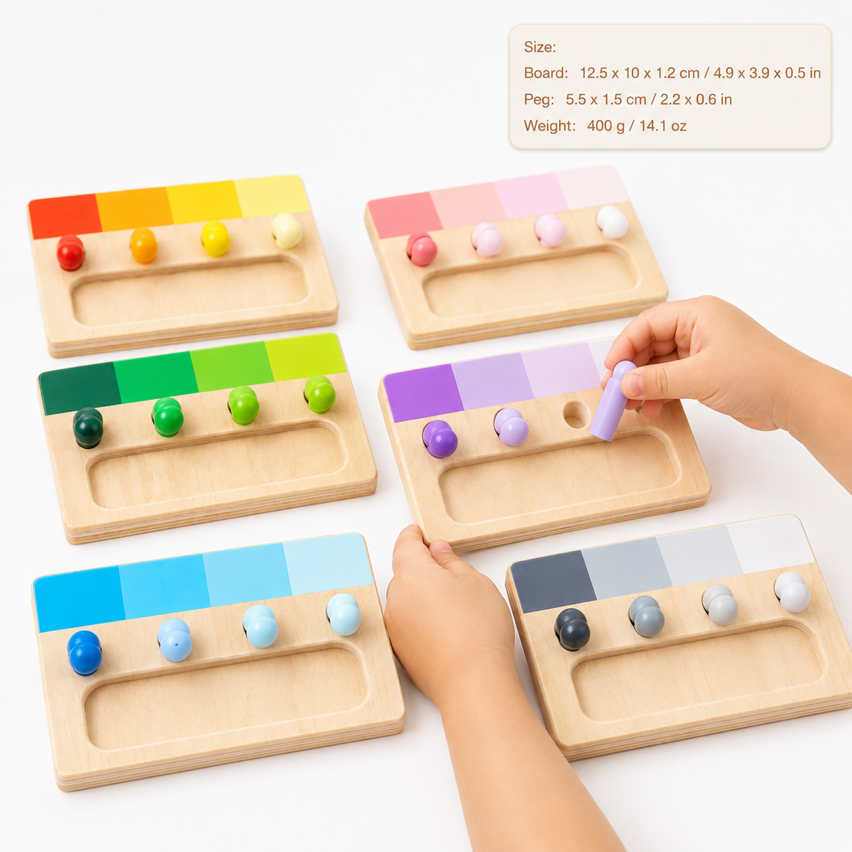 Montessori Color Matching Board Montessori Nation