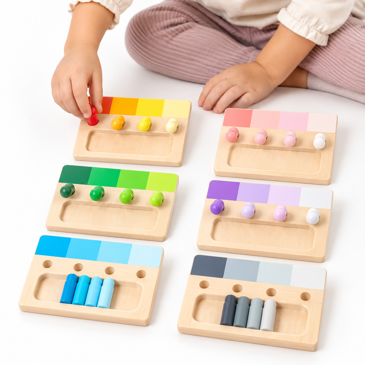Montessori Color Matching Board Montessori Nation