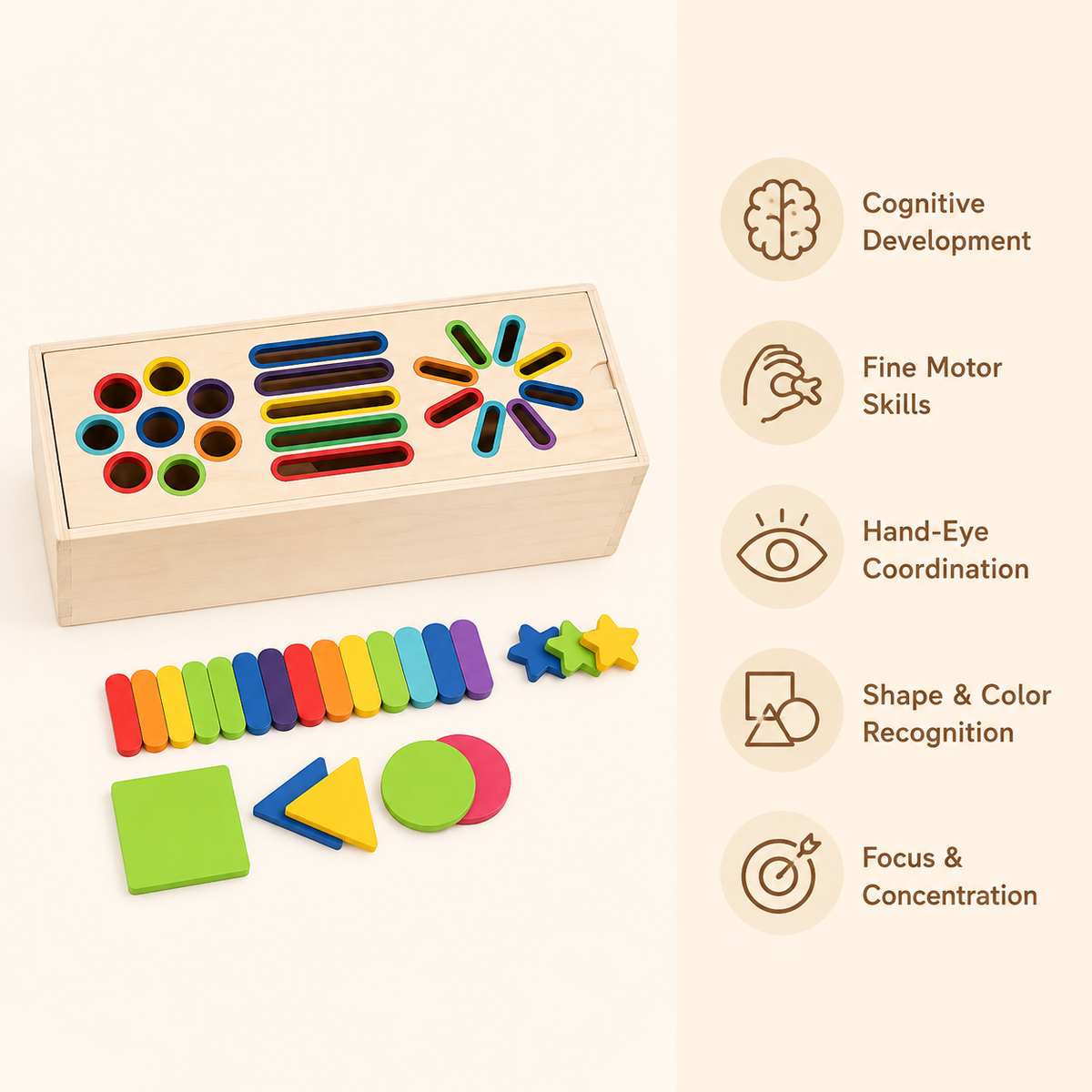 Montessori Color Sorting Box Montessori Nation