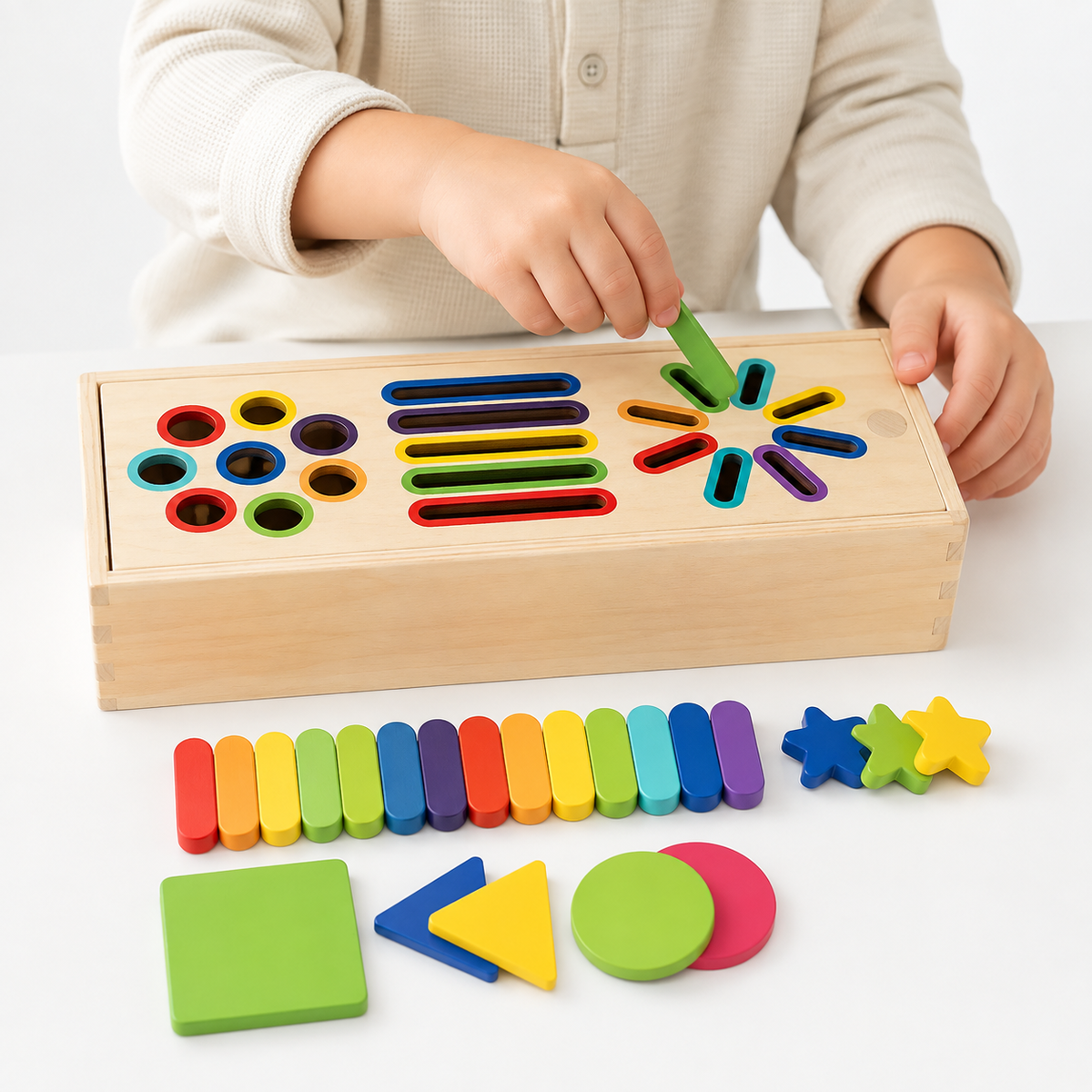 Montessori Color Sorting Box Montessori Nation