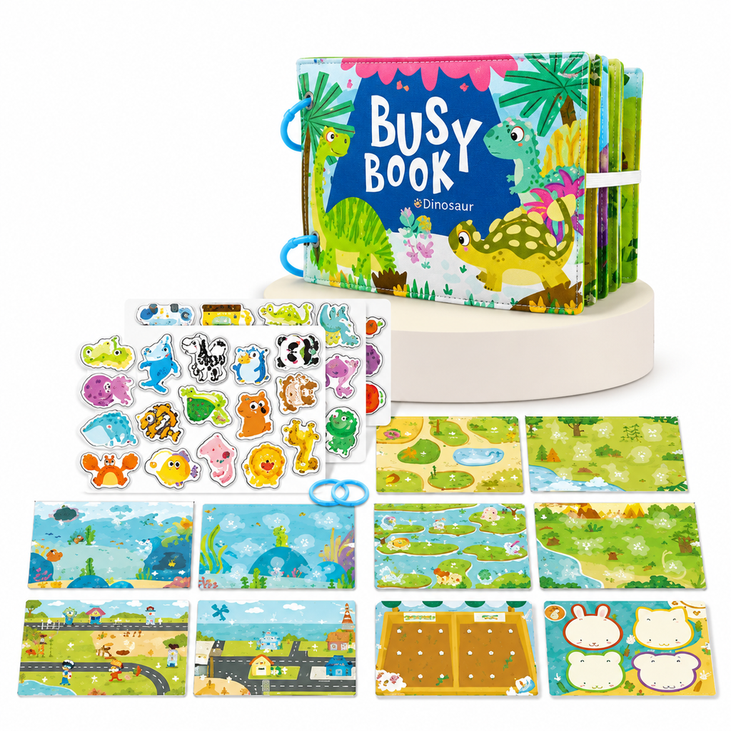 Montessori Dinosaur Busy Book Montessori Nation