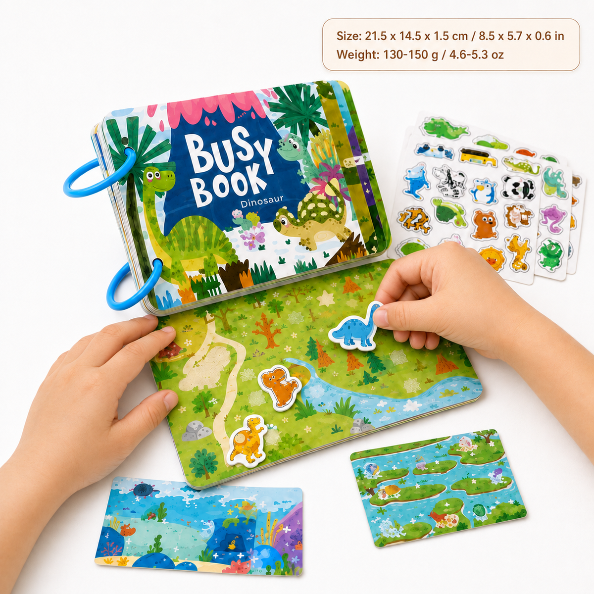 Montessori Dinosaur Busy Book Montessori Nation