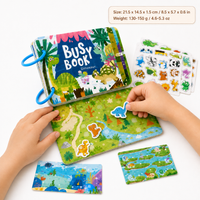Montessori Dinosaur Busy Book Montessori Nation