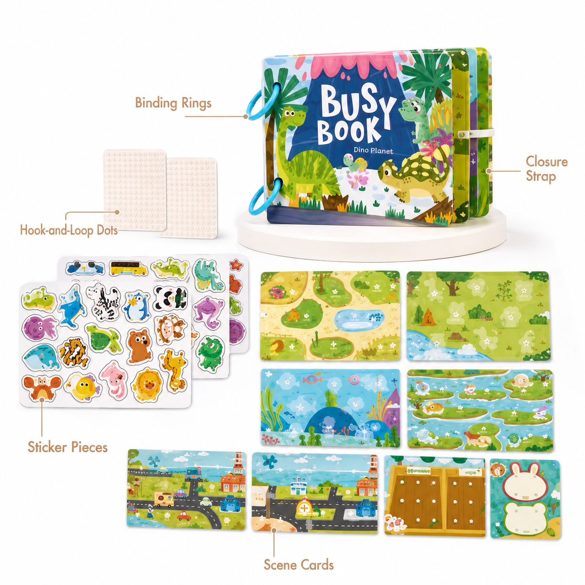 Montessori Dinosaur Busy Book Montessori Nation