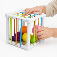 Montessori Elastic Band Activity Cube Montessori Nation