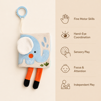 Montessori Elephant Sensory Book Montessori Nation
