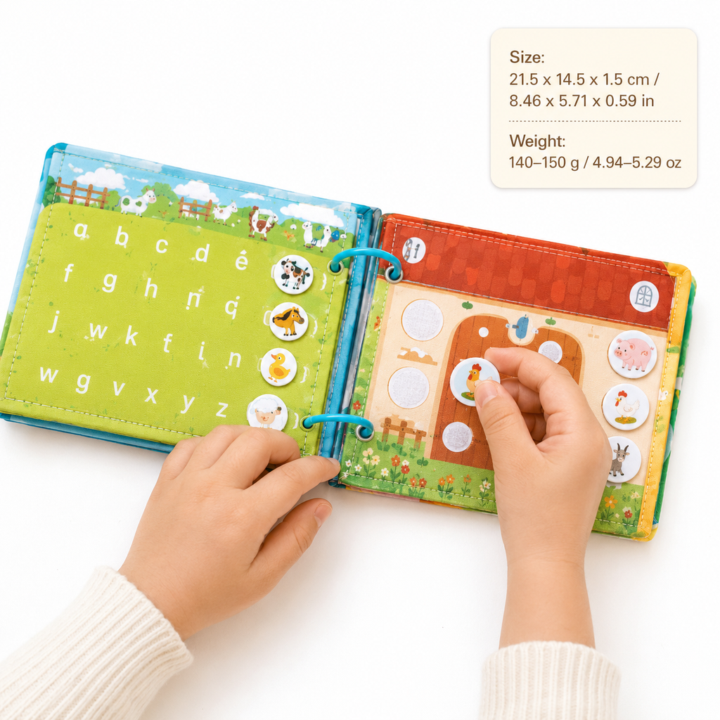 Montessori Farm Alphabet Busy Book Montessori Nation