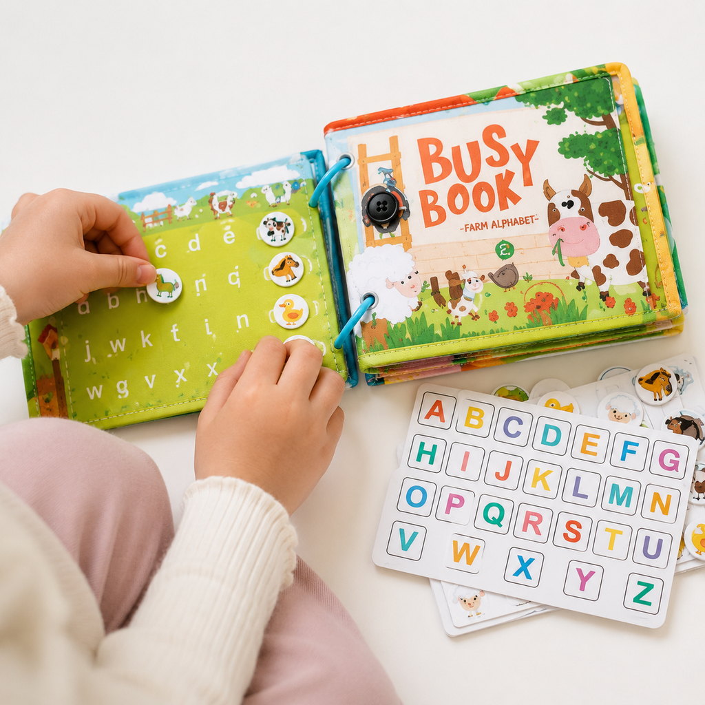 Montessori Farm Alphabet Busy Book Montessori Nation