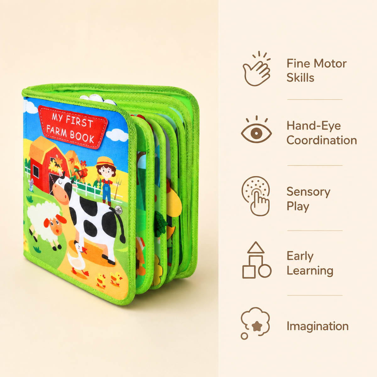 Montessori Farm Animal Busy Book Montessori Nation